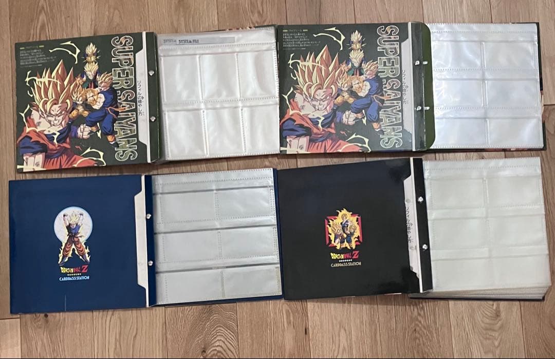 当時物 ドラゴンボール カードダス バインダー9個セット