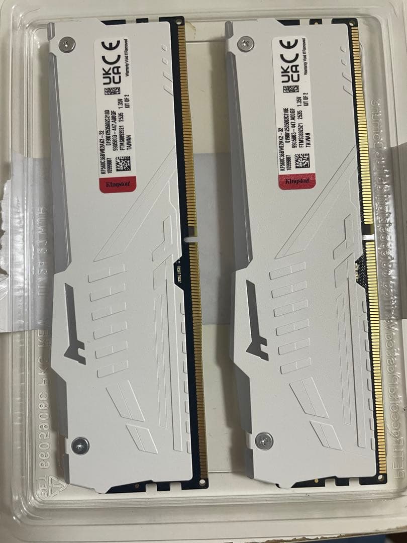 キングストンDDR5 FURY BEAST KF560C36BWE2AK2-32