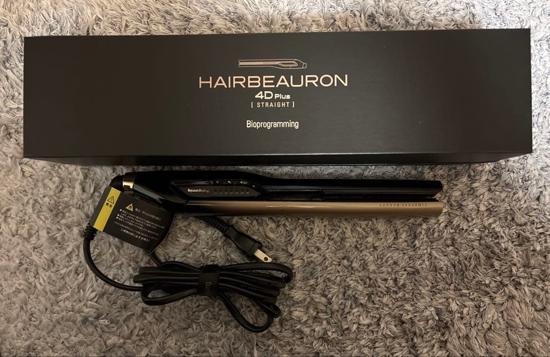 【ジャンク品】ヘアビューロン4D Plus ストレートヘアアイロン