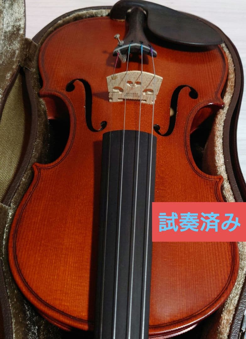 GLIGA グリガ バイオリン 4/4 ケース、弓、松脂、肩当付き 2000年製