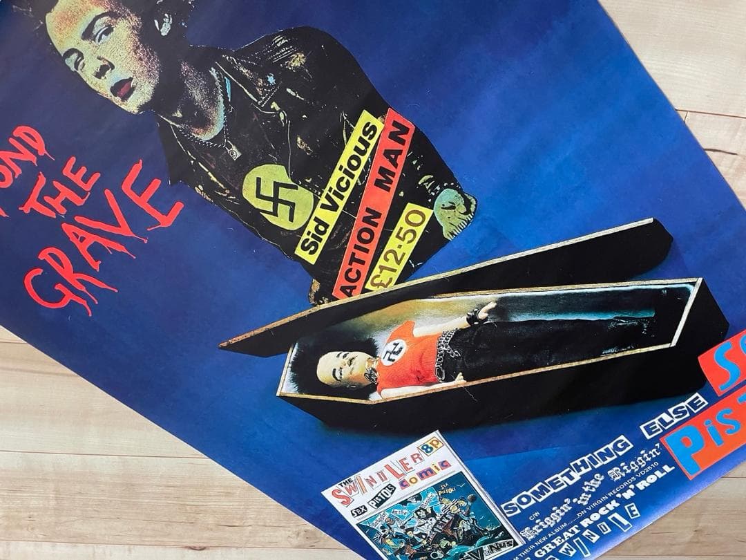 セックスピストルズ　SEX PISTOLS　ポスター　大　シドヴィシャス　SID