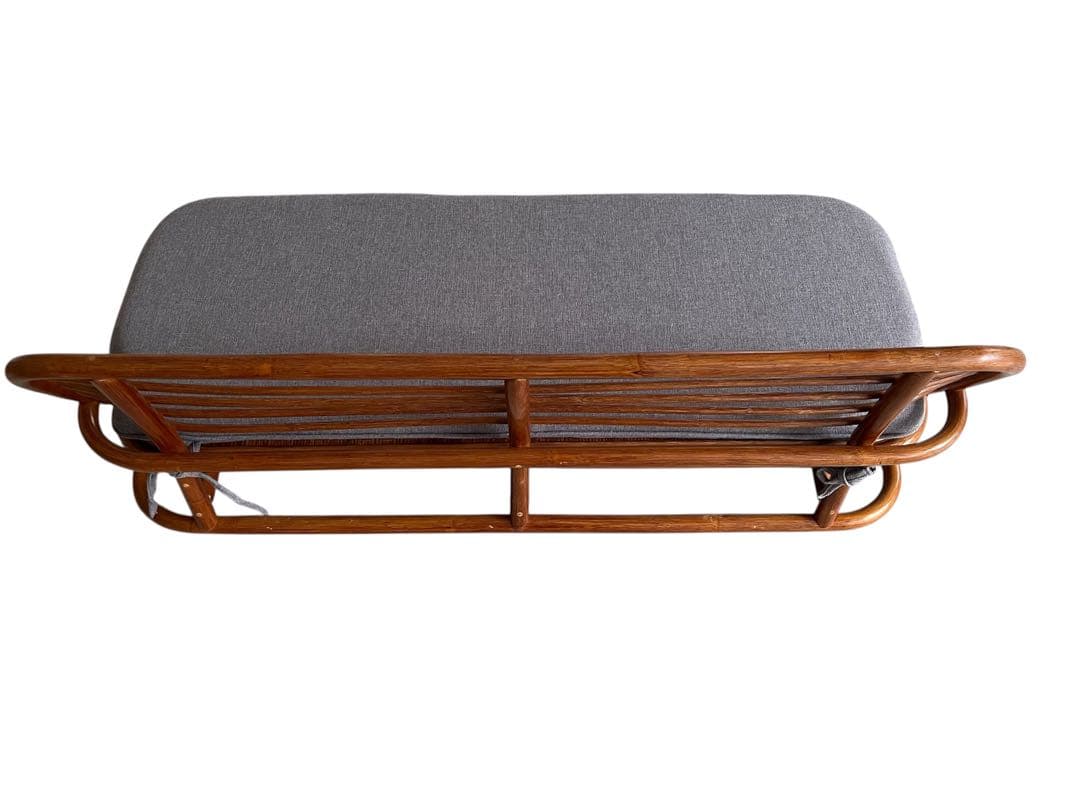 サンフラワーラタン(籐)　ラタン座椅子ソファ　D172DRK