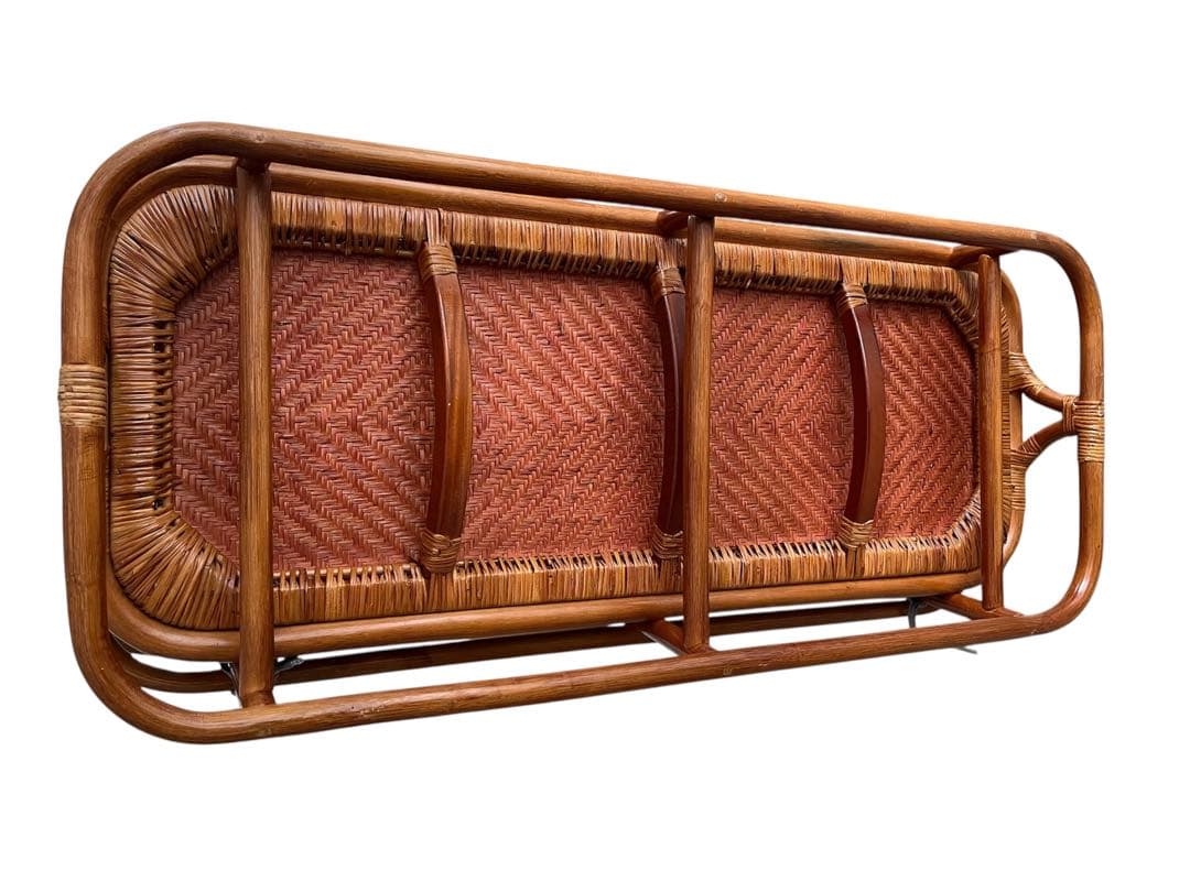 サンフラワーラタン(籐)　ラタン座椅子ソファ　D172DRK