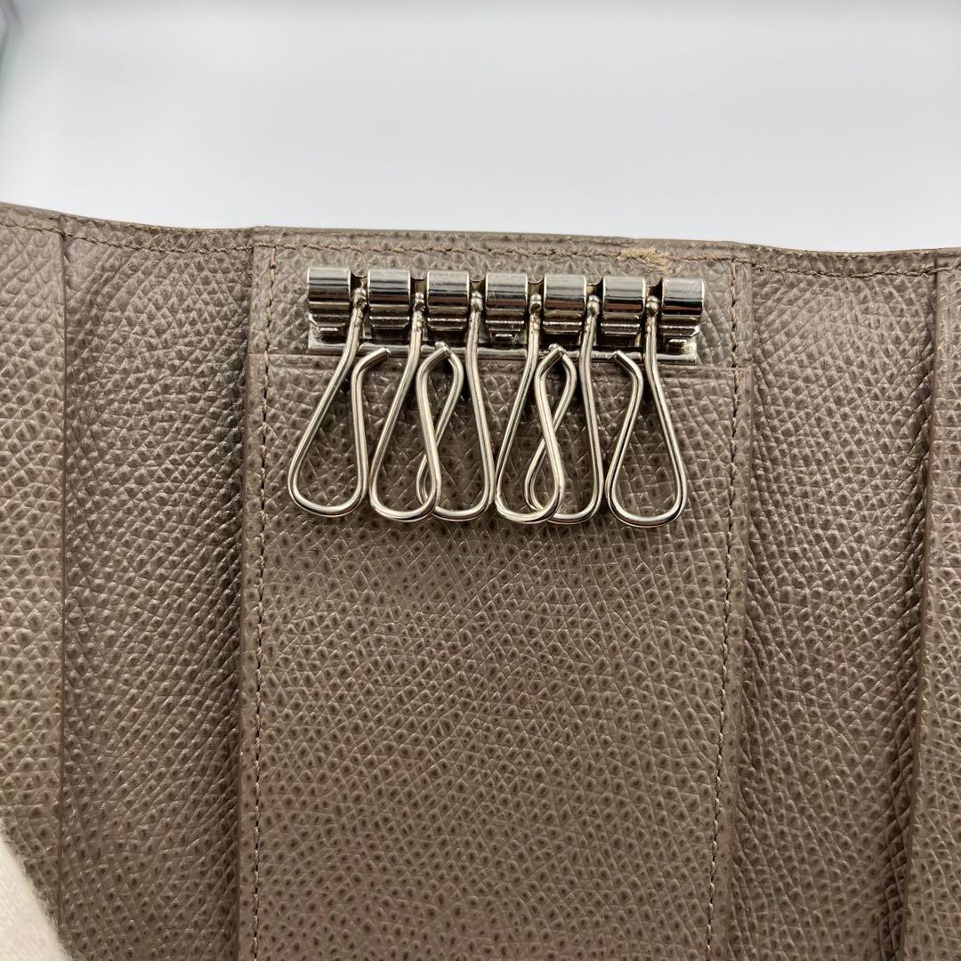 ✨高級感✨良品✨Camille Fournet　キーケース　ベージュ　6連