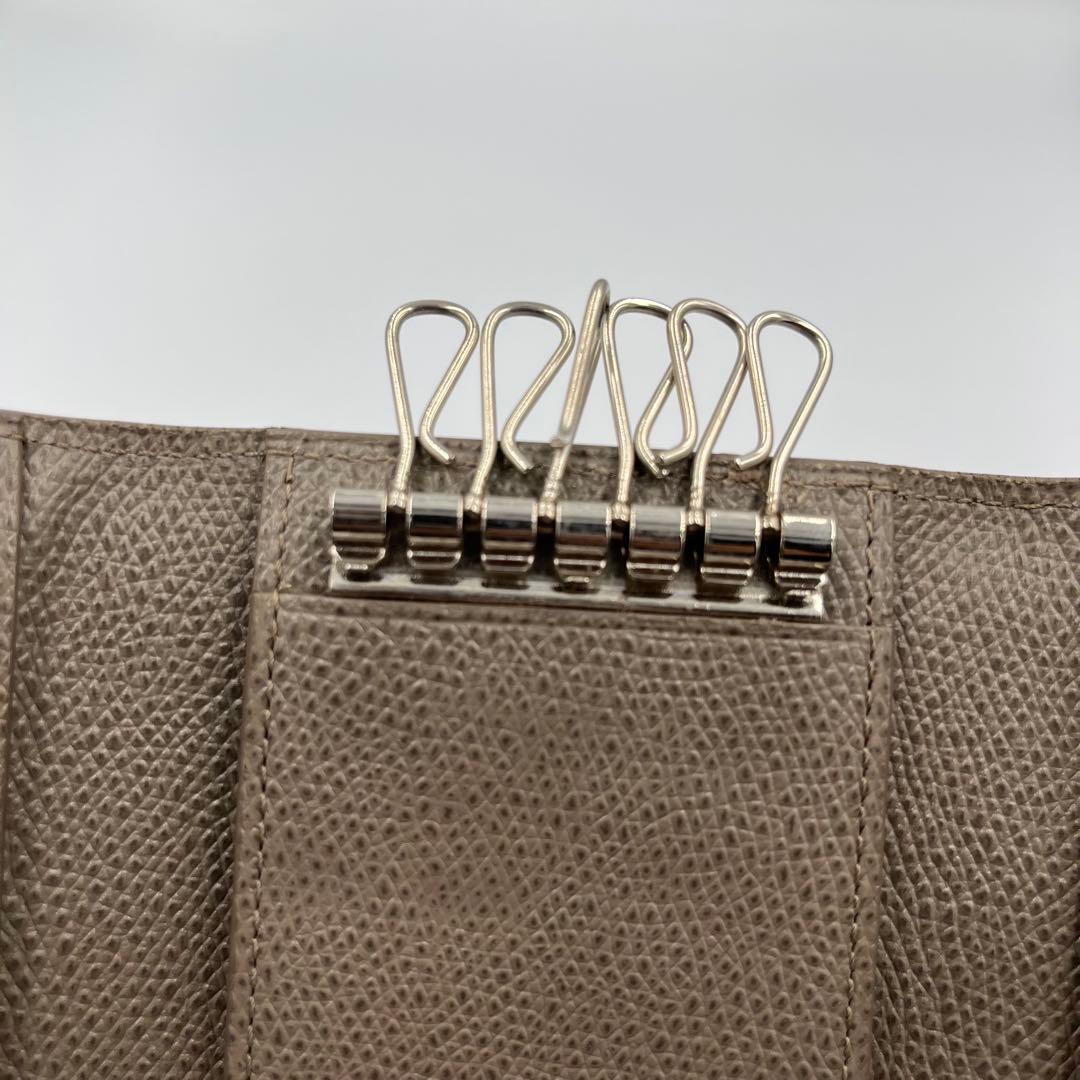 ✨高級感✨良品✨Camille Fournet　キーケース　ベージュ　6連