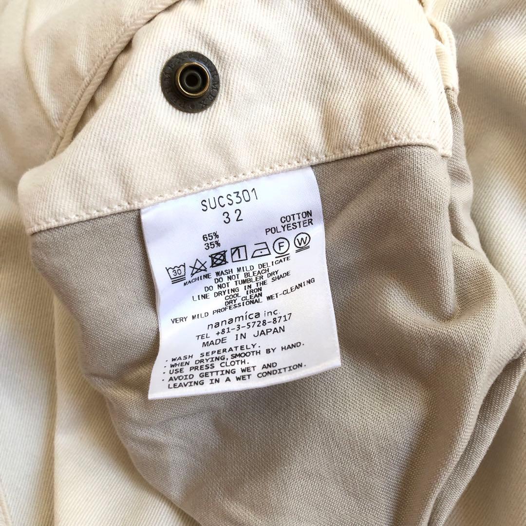 nanamica Wide Chino Pants ワイド チノ パンツ