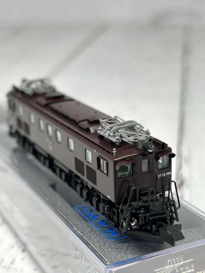 KATO 京都駅店特製品 電気機関車 EF15形184号機 高崎第二機関区