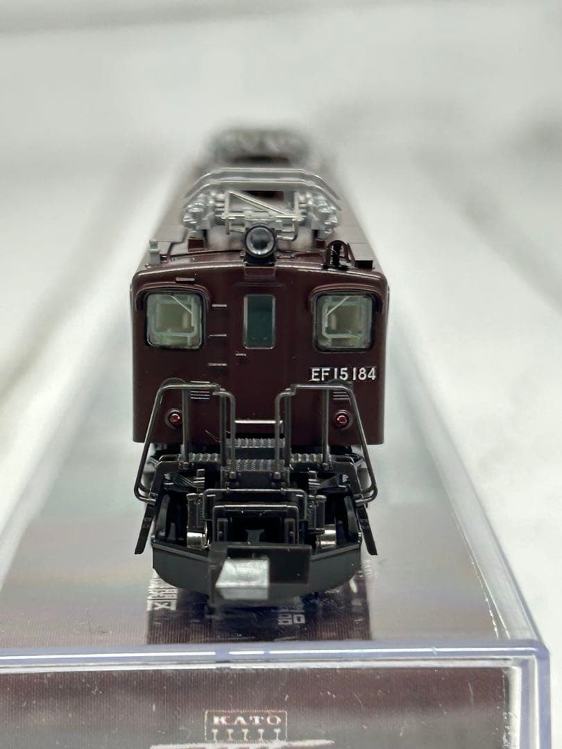 KATO 京都駅店特製品 電気機関車 EF15形184号機 高崎第二機関区