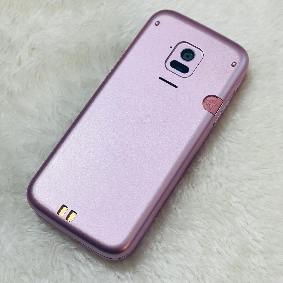 【新品同様品】ドコモ らくらくホン F-01M ピンク