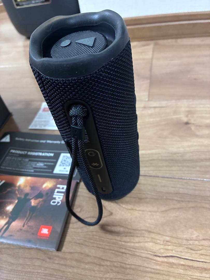 数回程度使用　JBL FLIP6 ブラック ワイヤレススピーカー　防水