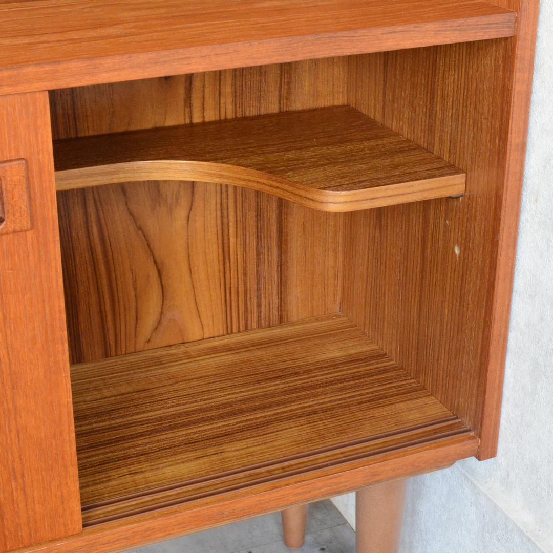 デンマーク 北欧ヴィンテージ チーク オープンシェルフ 北欧家具 キャビネット