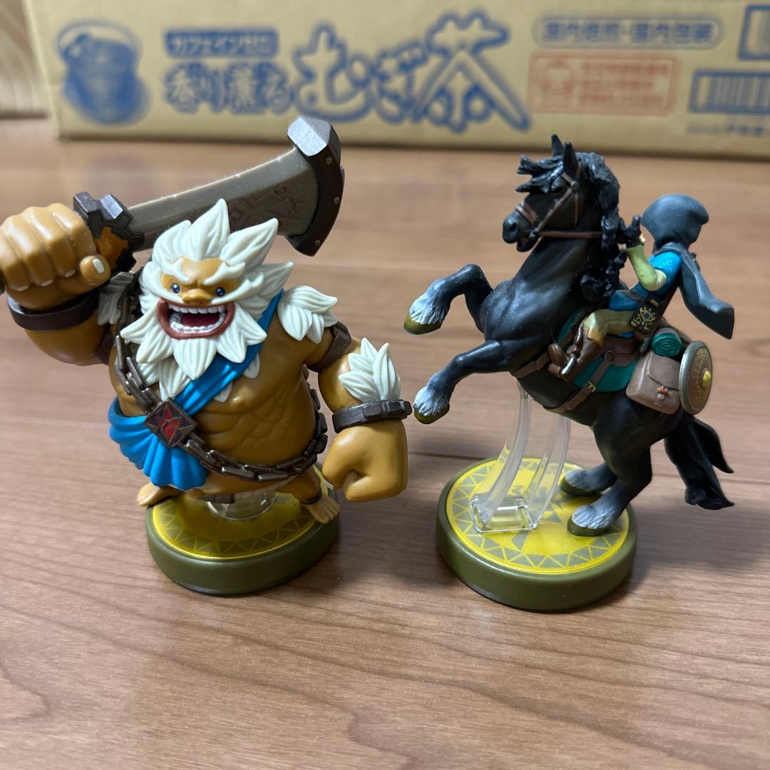 amiiboダルケルとリンク騎乗の2個セット