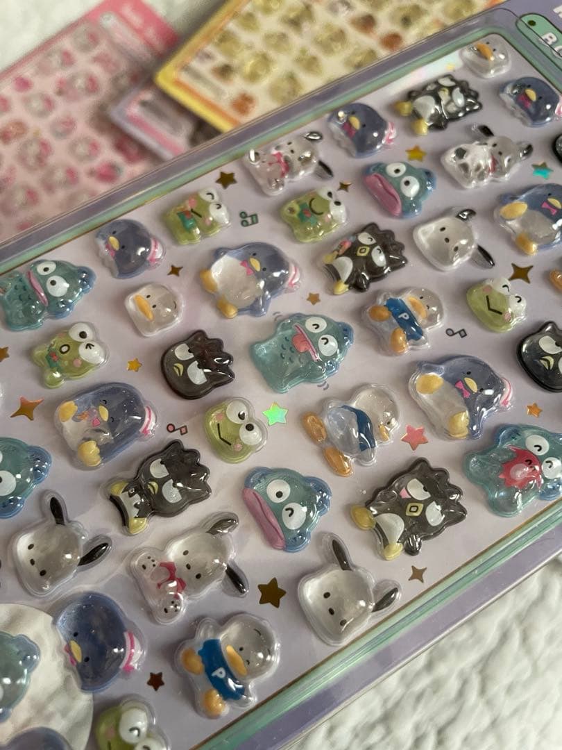 サンリオボンボンドロップシールミニ　8枚　コンプリート　正規品