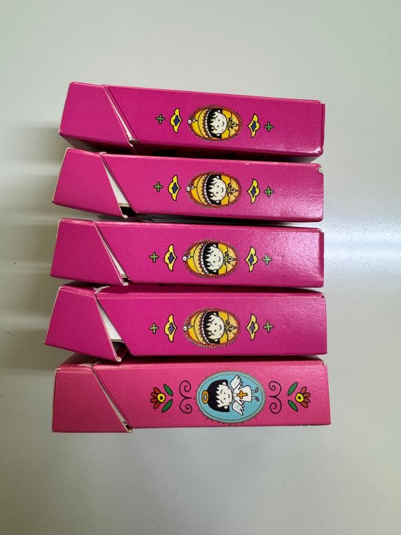 ちびまる子ちゃん⭐️森永　チョコレート　お菓子　箱　おまけ　当時物　稀少