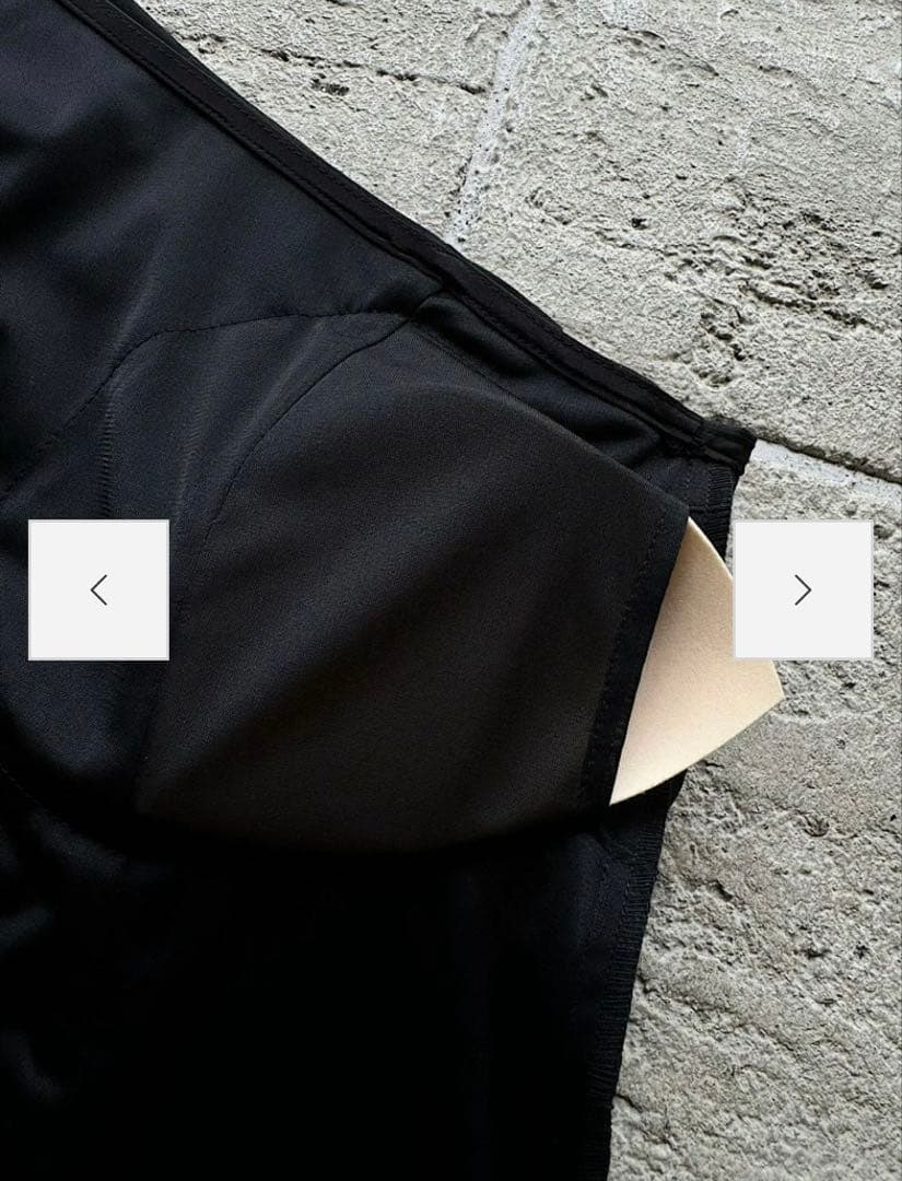 新品タグ付shellerシェリエone shoulder ribbon tops