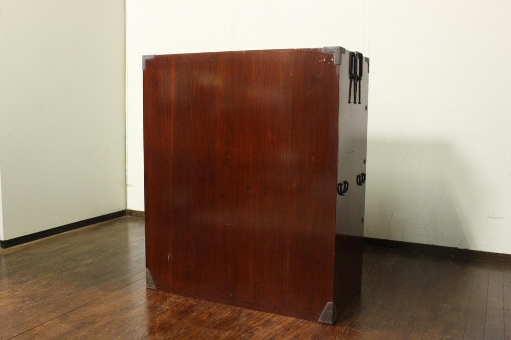 総桐！前棒付きの時代箪笥！古布/サイドボード/古民藝/和家具/古道具