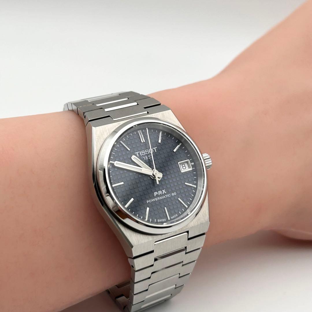 【付属品完備 未使用級 稼働】TISSOT ティソ メンズ デイト PRX