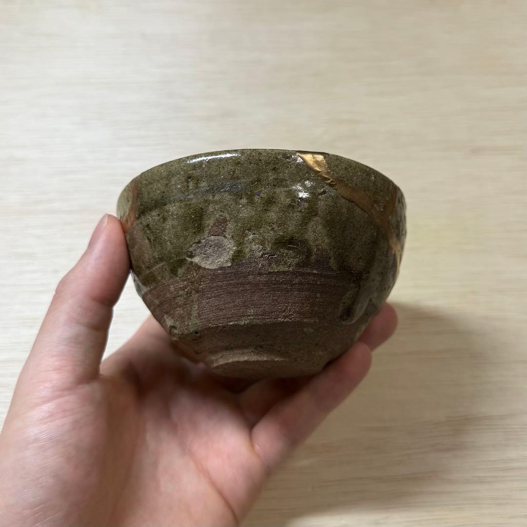 古唐津 青唐津 小服茶碗 盃 山盃 内田皿屋窯 桃山時代 初期伊万里 陶片