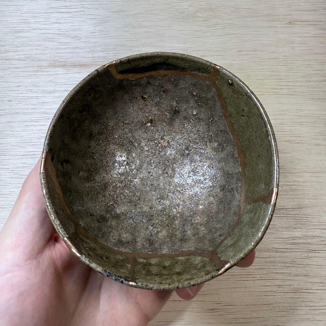 古唐津 青唐津 小服茶碗 盃 山盃 内田皿屋窯 桃山時代 初期伊万里 陶片