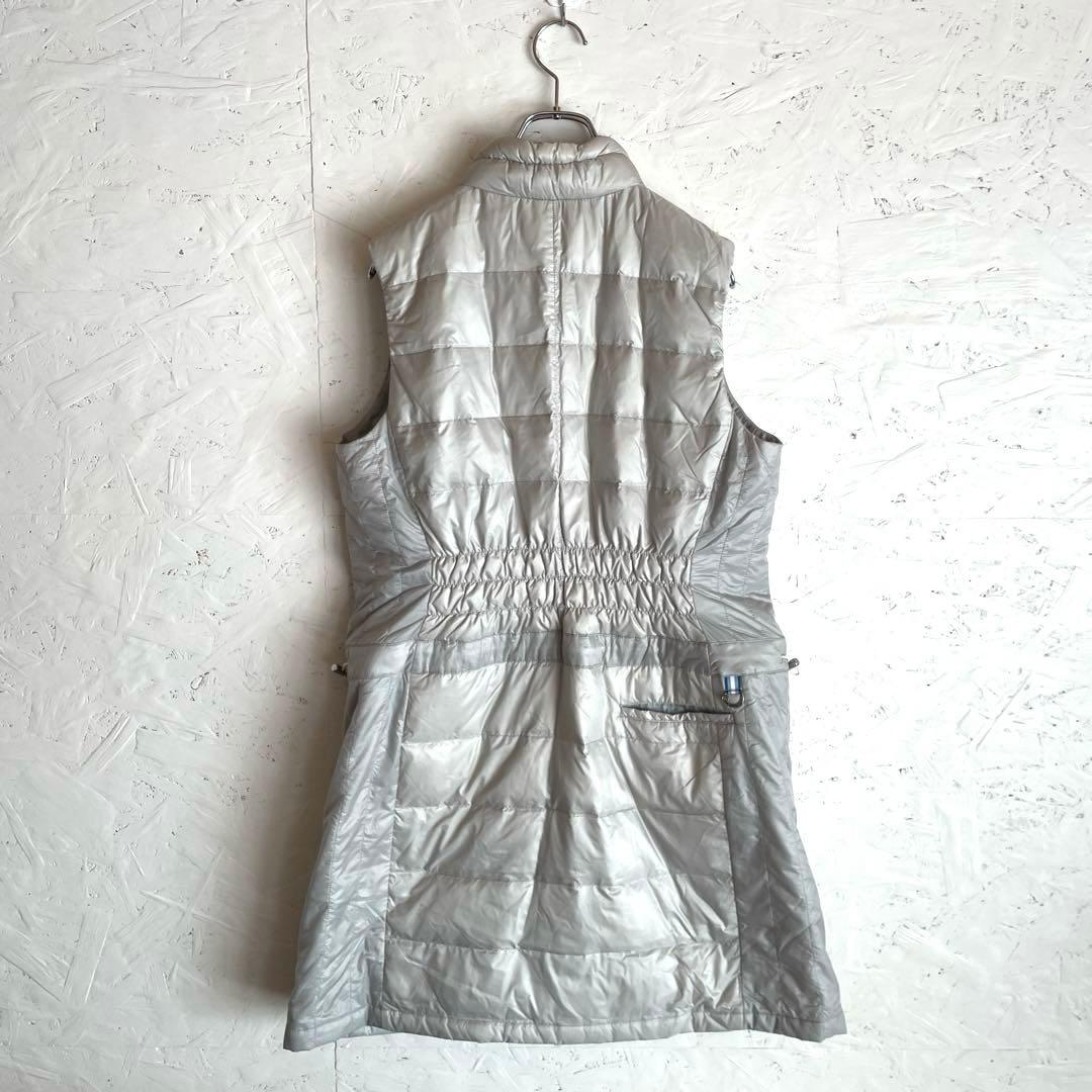 大きいサイズ【Munsingwear】ノースリーブダウンワンピース　ベスト　LL