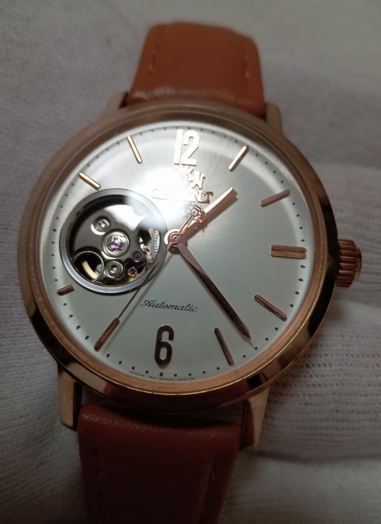 柴*ん様 ORIENT　オリエント　AUTOMATIC　機械式自動巻き　オープン