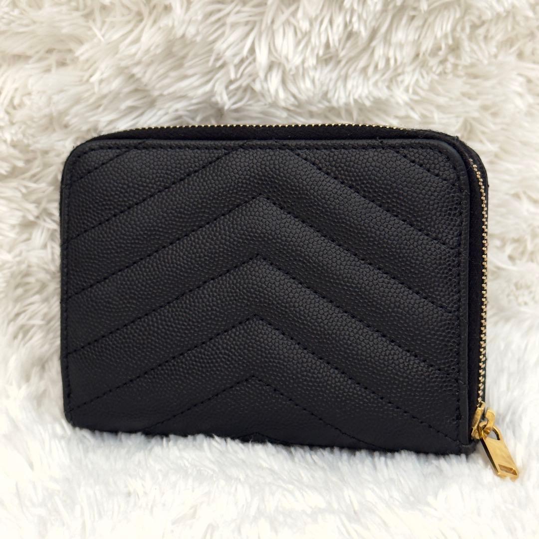 極美品✨サンローランSaint Laurent カランドラ 財布 ブラック 黒