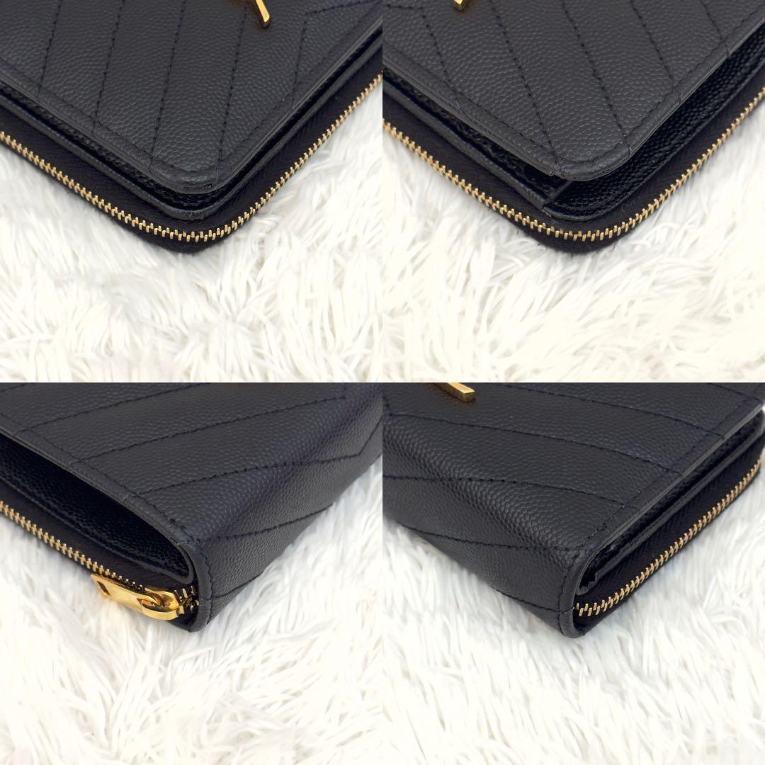 極美品✨サンローランSaint Laurent カランドラ 財布 ブラック 黒
