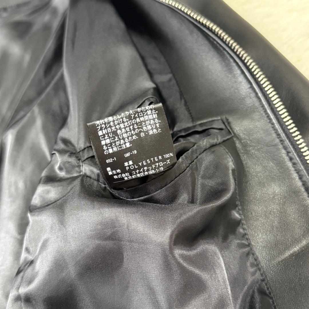 マヨら〜めん氏様✨UNITED ARROWS シングル ライダースジャケット