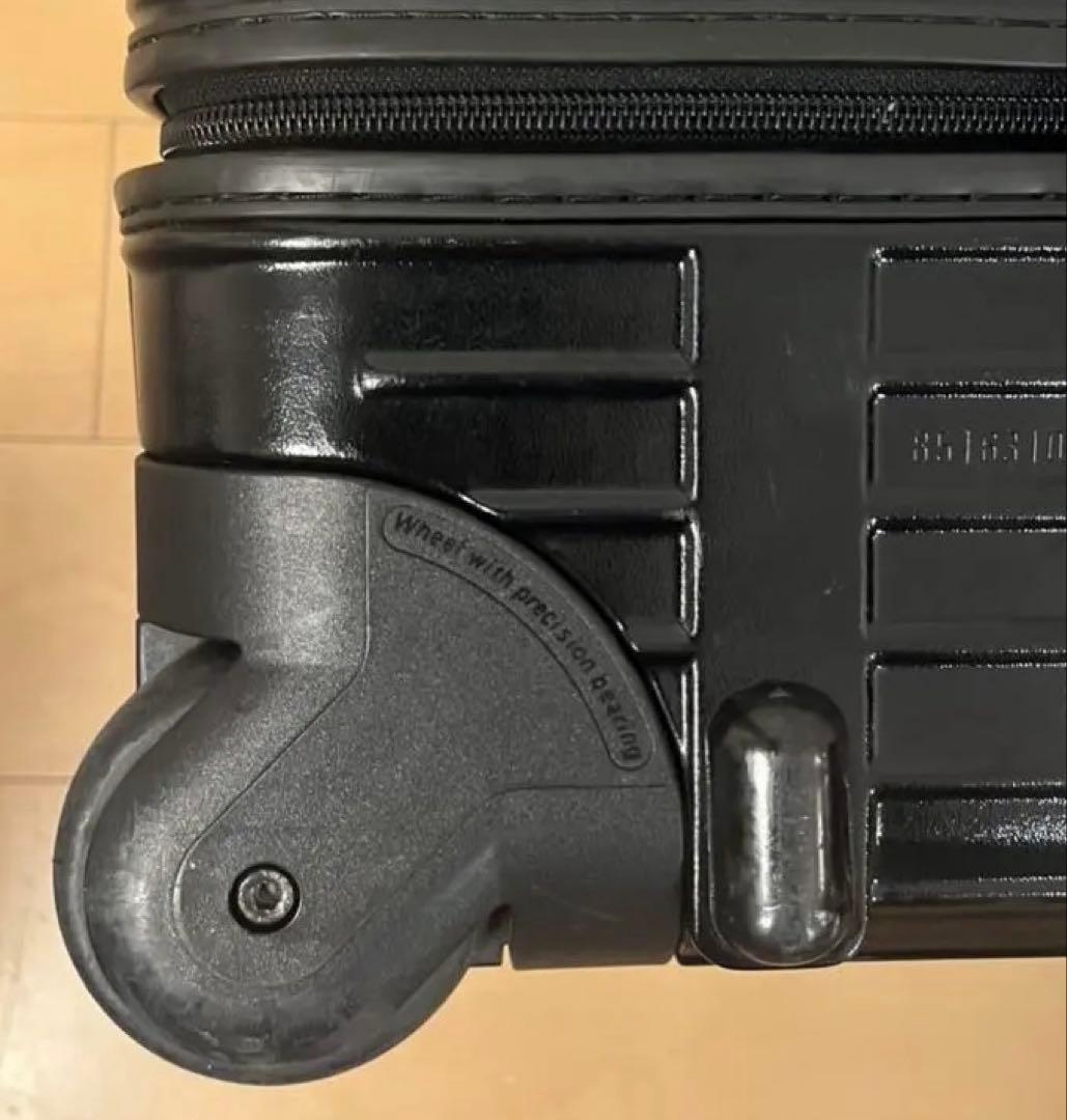 【美品】RIMOWA SALSA リモワ サルサ63L 2輪TSAロック付 黒