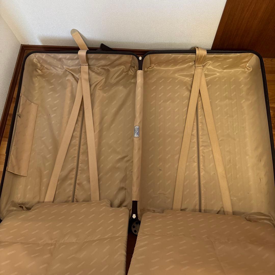 RIMOWA 104リットル　4輪　キャリーケース　ブラウン