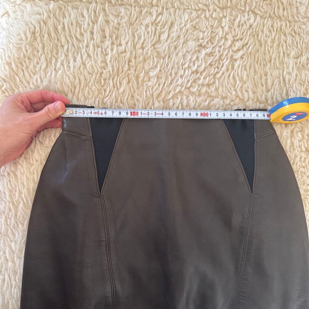 Alaïa タイトスカート 100%leather