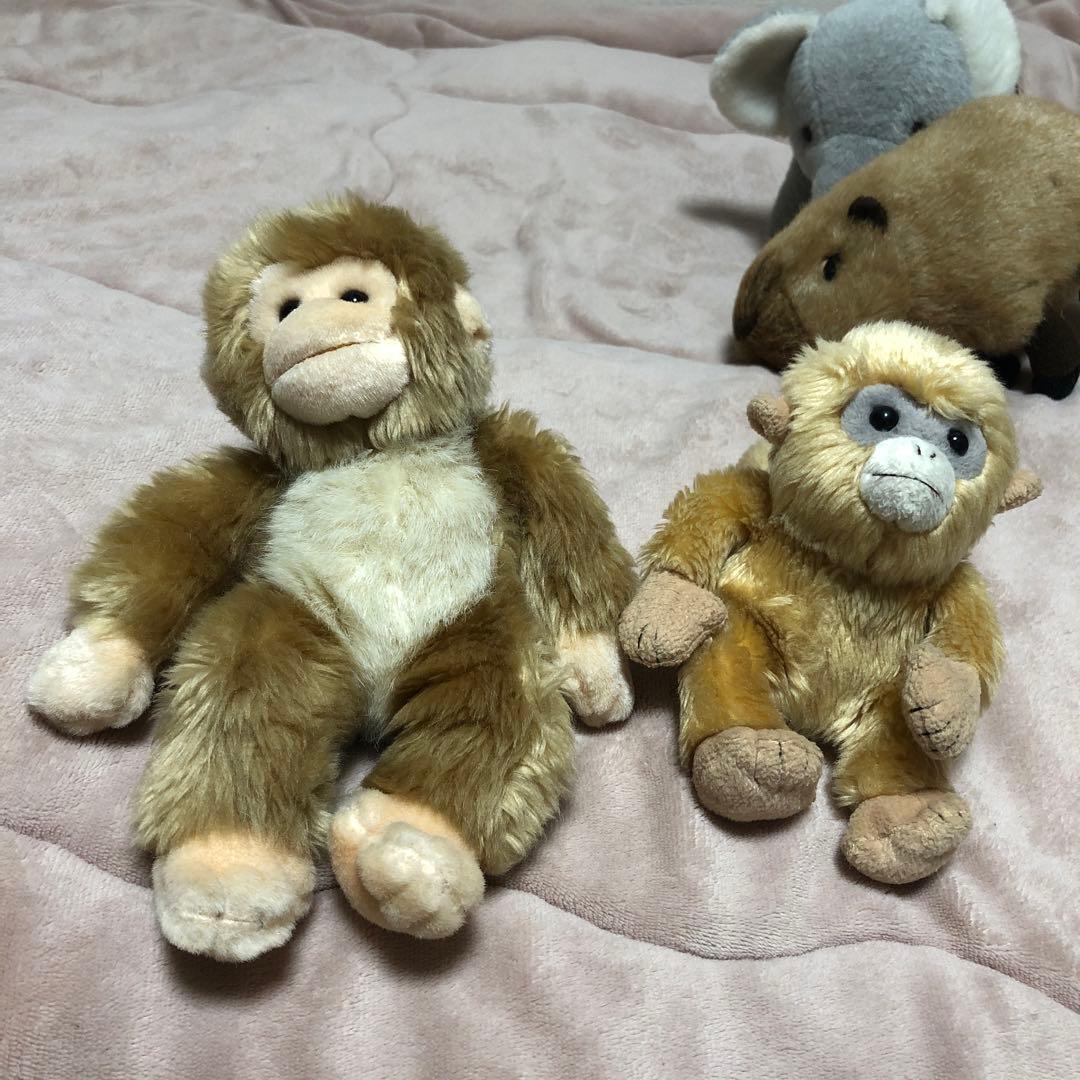 吉徳　にぎやか　ぬいぐるみ 17コセット　中古品　スーパービーバーの刺繍なし