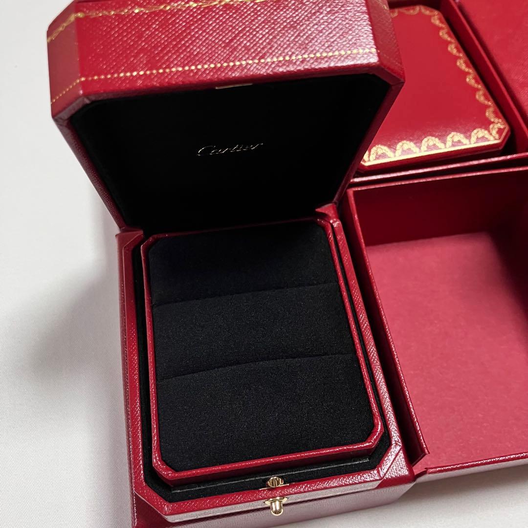 カルティエ　ネックレス　リングケース　空箱　現行品　32個