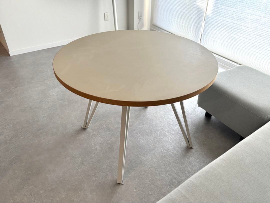 KANDEMOMO THE CAFE TABLE リノリウム 100cmテーブル