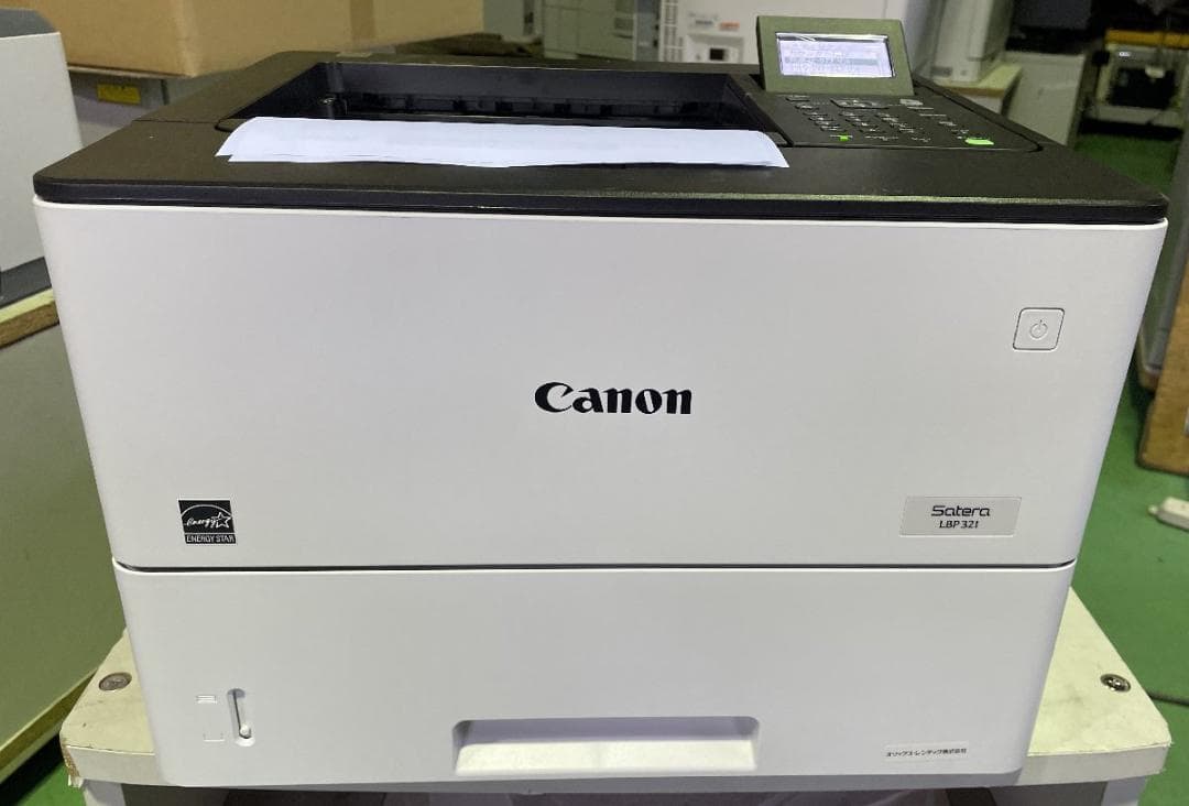 Canon LBP321 A4モノクロレーザー　印刷枚数3626枚　動作印字OK