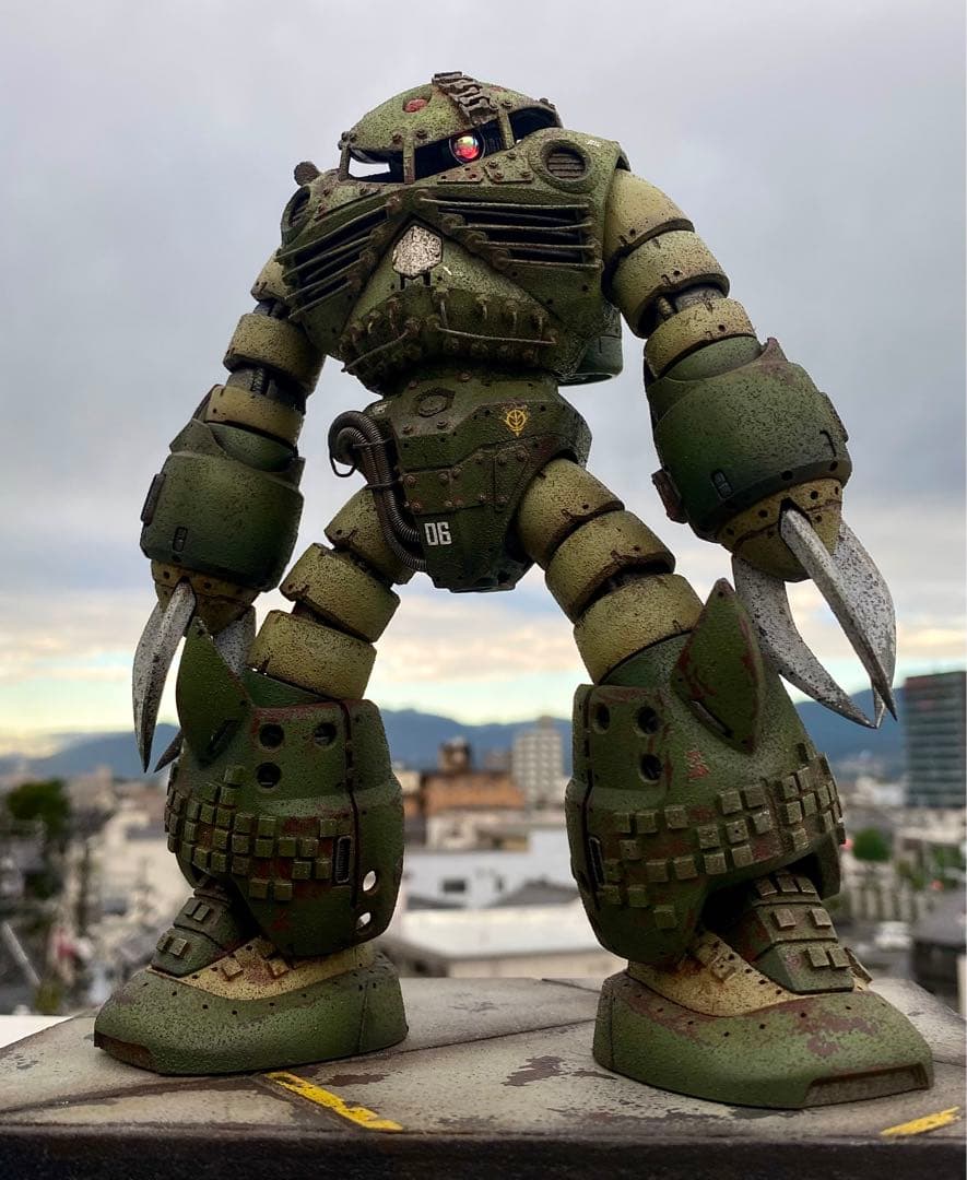 ガンプラ MG 1/100 MSM-07 ズゴック　ジオン残党仕様　完成品