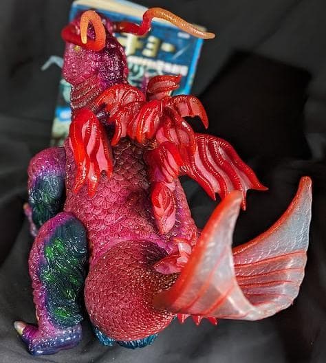 怪獣ギョー（フューチャーモデルズ／アート・ストーム）ソフビ＋楳図かずお書籍