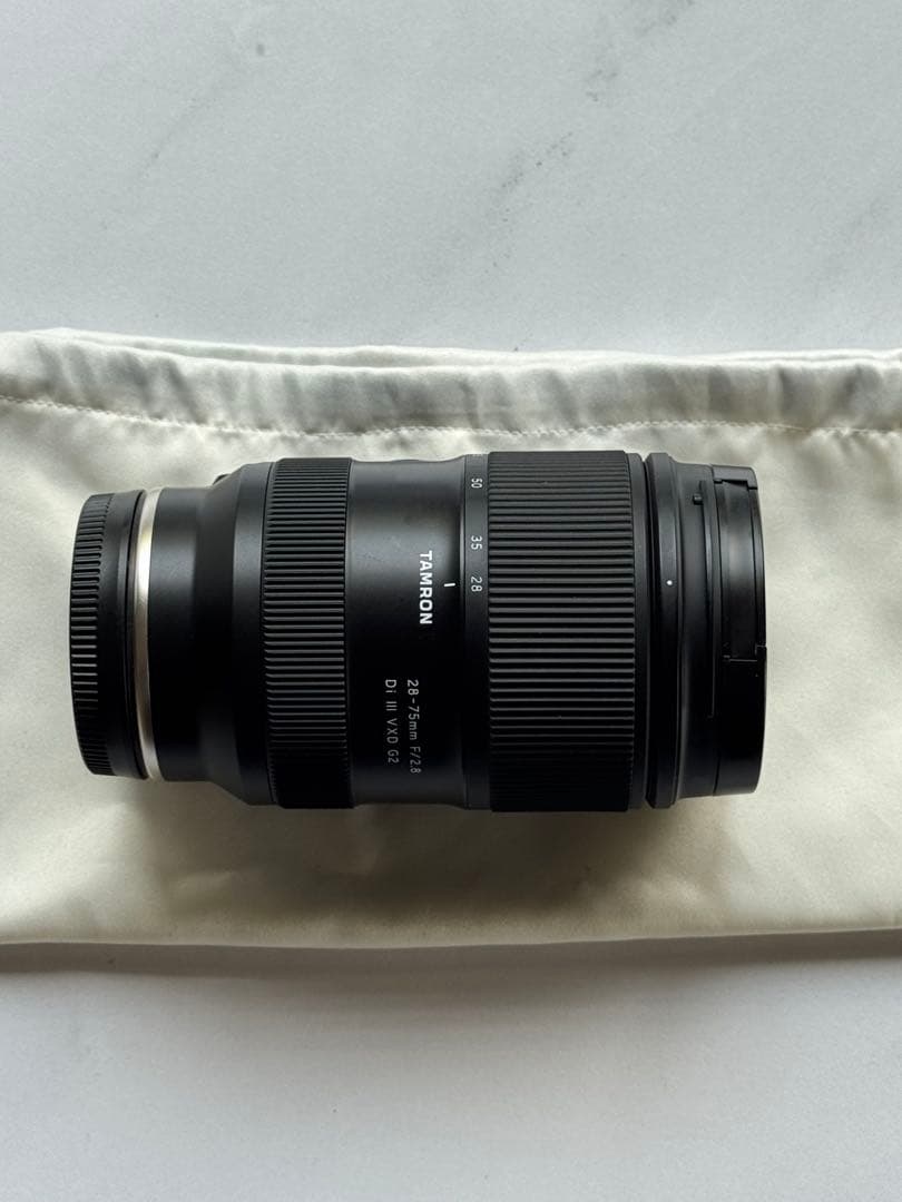 【ほぼ新品】TAMRON28-75 f2.8Di ⅢVXD G2 付属品／箱有