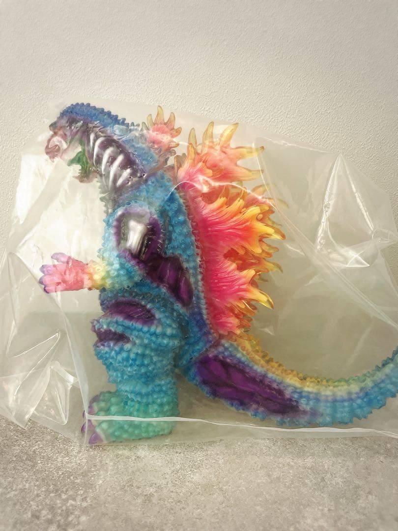 赤目天使　ゴジラ　ソフビ　zombielah