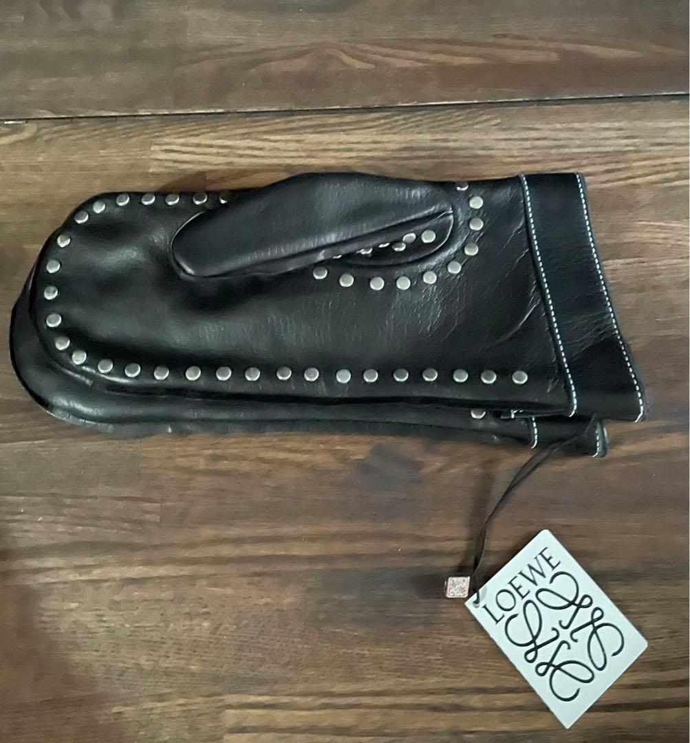 茨*€様 LOEWE MOUFLE GLOVES スタッズ ロエベ 手袋 グロー