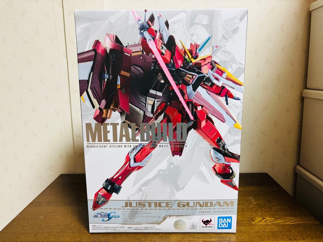 L BUILD メタルビルド ジャスティスガンダム 新品未開封