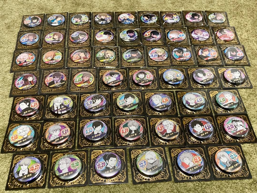 ワールドトリガー　バースデイグッズ 2021〜2023