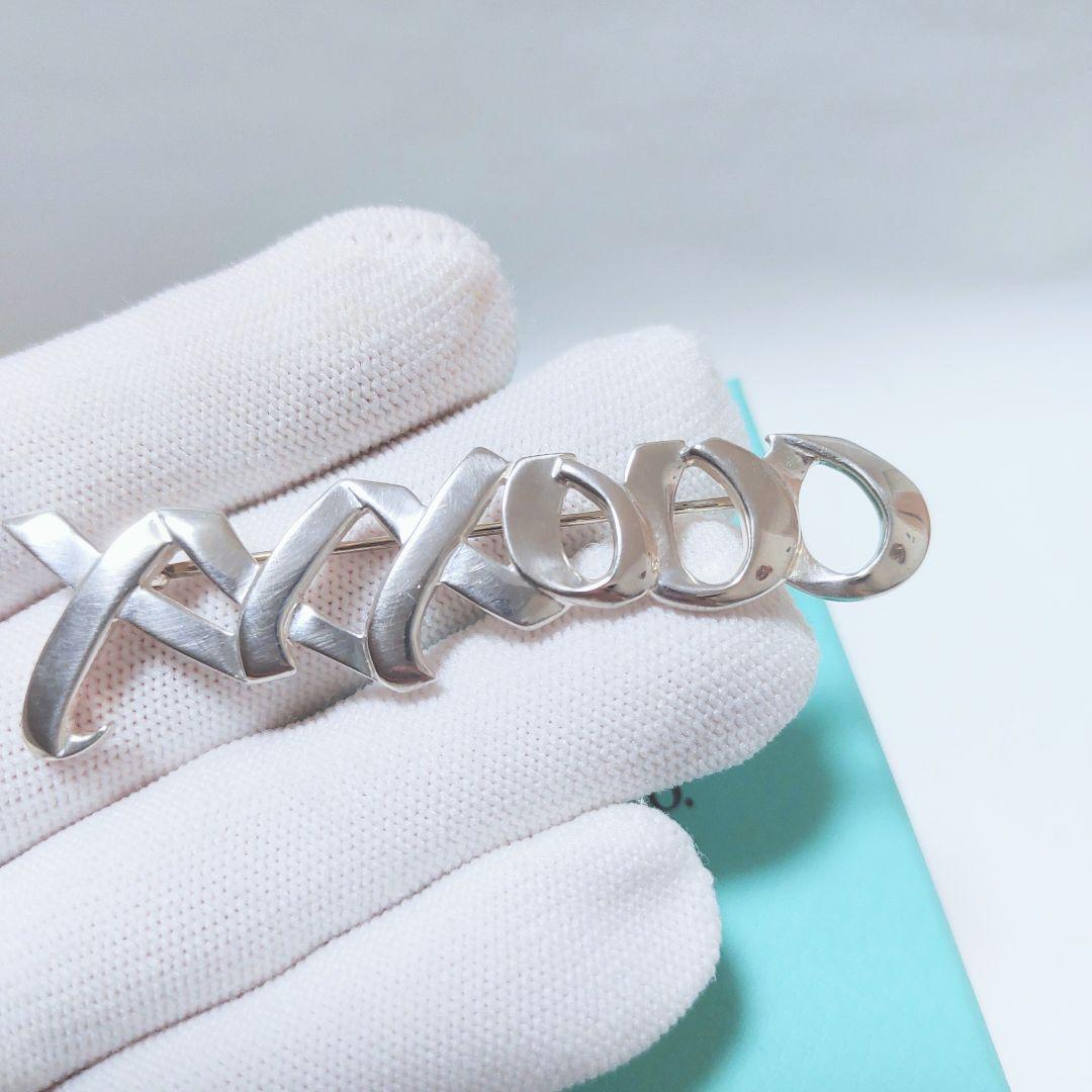 Tiffany ティファニー ブローチ ラブ＆キス パロマピカソ 大 ラージ