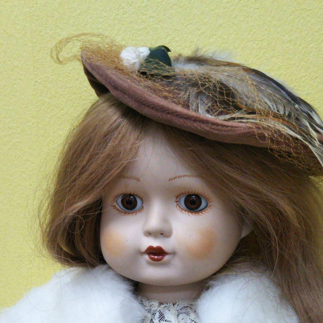 France パリ三越　ビスクドール　刻印あり　エレガント