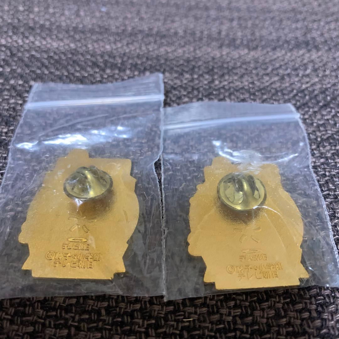 【非売品、レア】テレビ朝日　ドラえもんピンバッジ　女子オープンゴルフ　2002