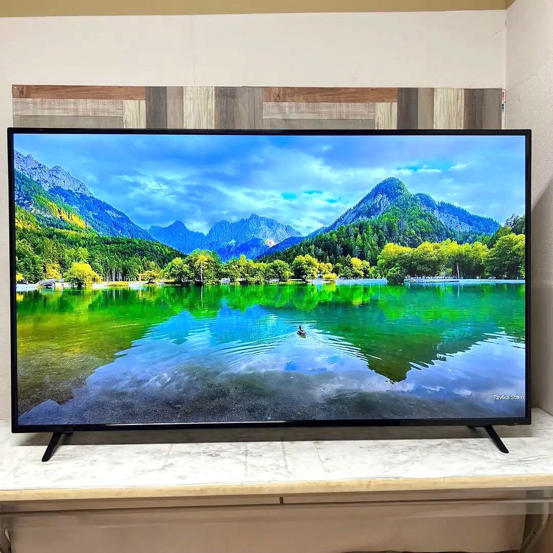 即日受渡❣️全国送料込2年前購入APEX65型4K液晶テレビ外付HDD録画対応