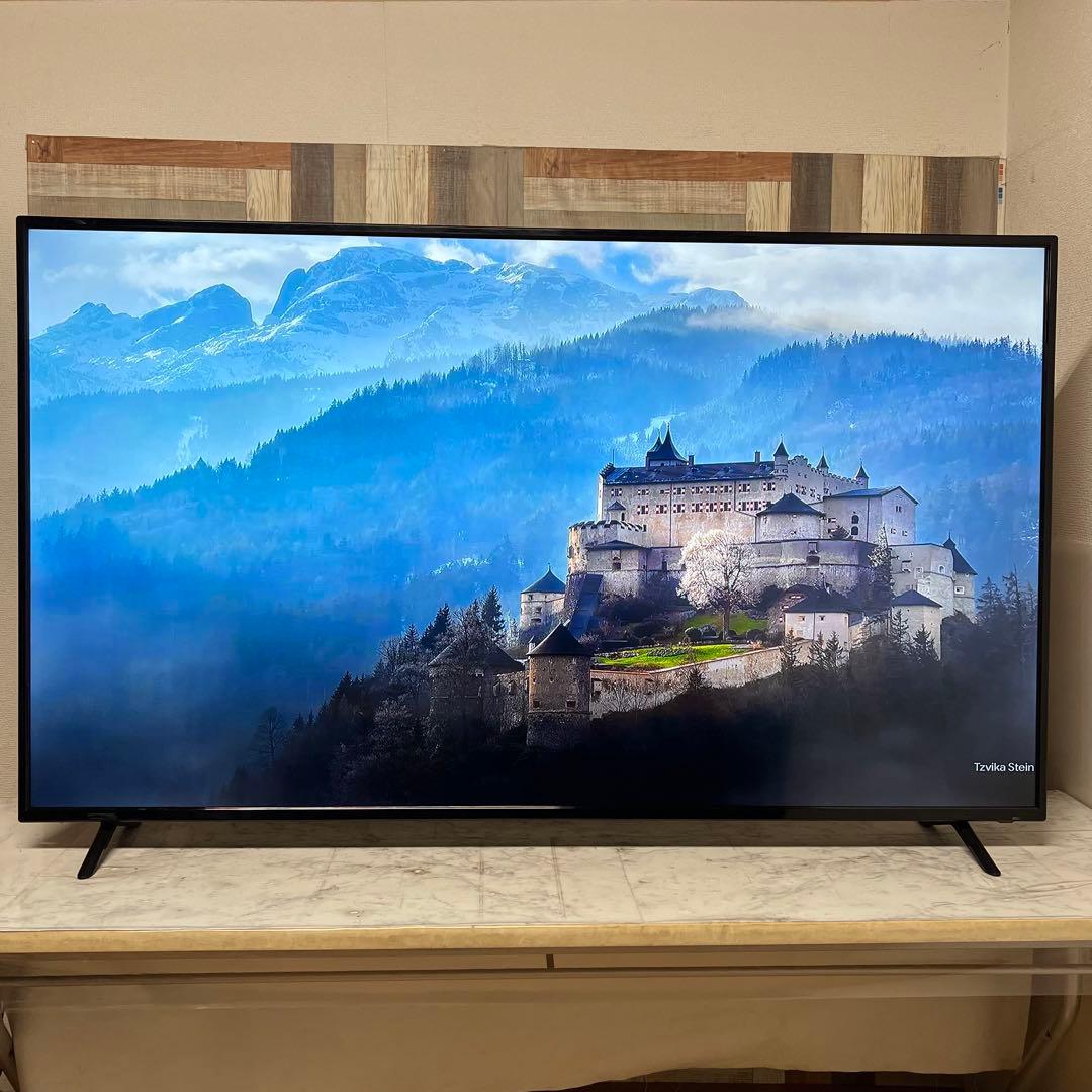 即日受渡❣️全国送料込2年前購入APEX65型4K液晶テレビ外付HDD録画対応