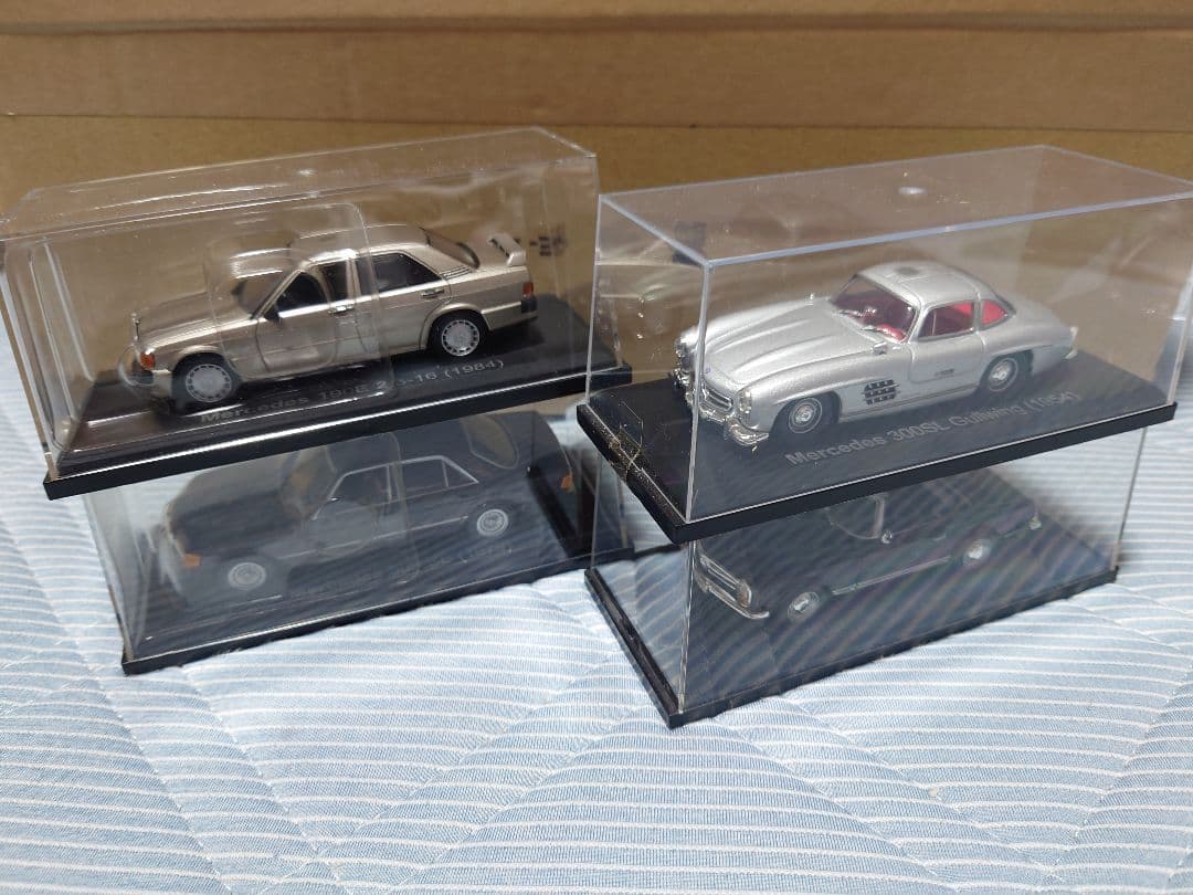 Mercedes メルセデス　4台セット　国産名車コレクション