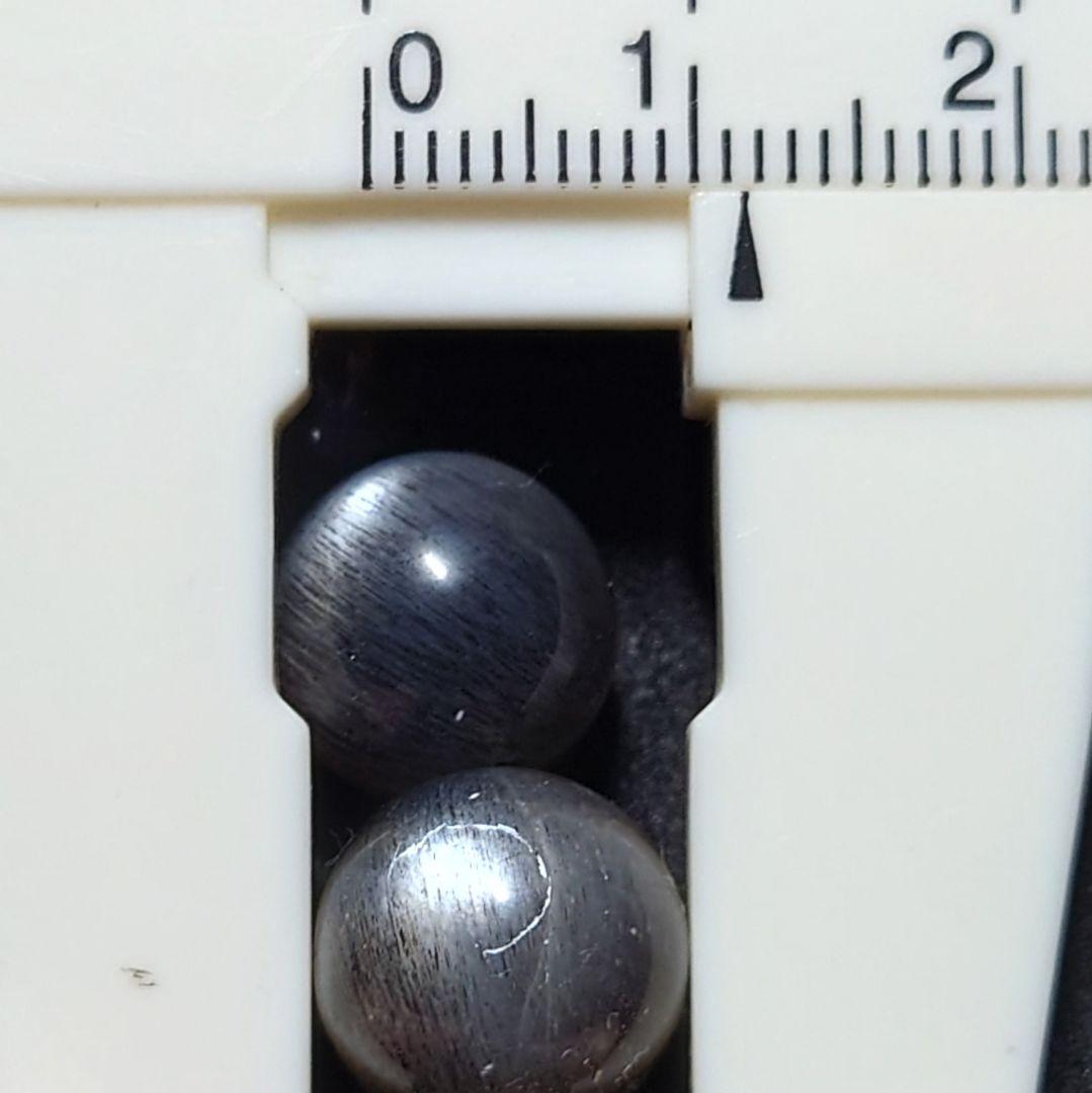 ★ブラックアベンチュリンムーンストーン 11.5ミリ珠 ブレスレット(SA+)