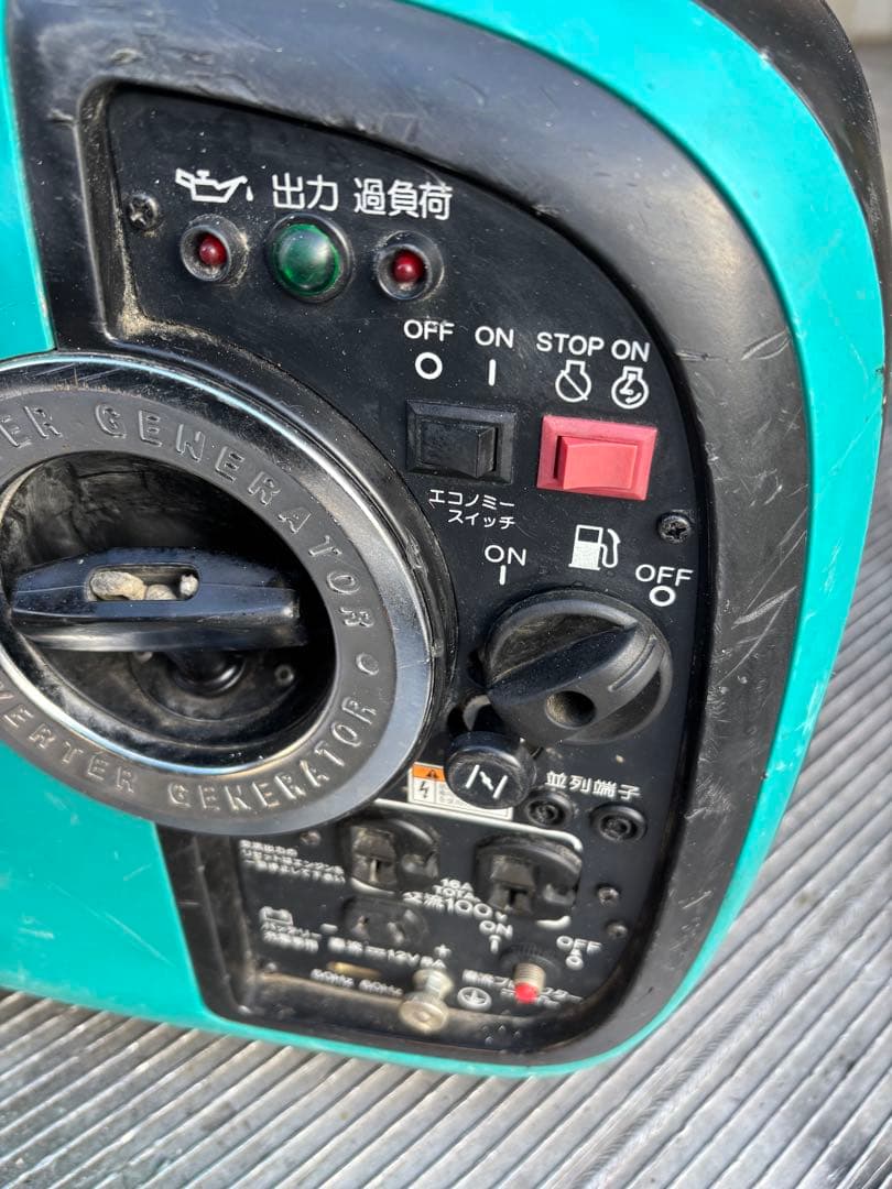 Denyo・インバーター発電機・GE-1600-IV・中古品